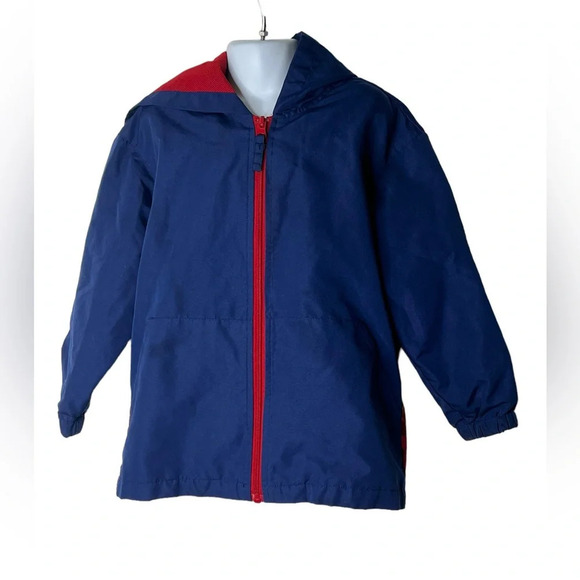 Disney store CARS mater lightning McQueen blue zip jacket lightweight sz SM - Picture 3 of 4